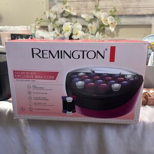Remington Hair Rollers Set - Black and Pink